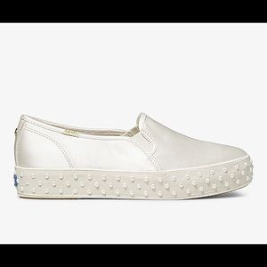 Keds x kate spade triple decker satin sneakers